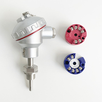 Wtsensor Sensor air minyak cair HART 1-5v output 4-20mA kepala mount suhu transmitter Sensor
