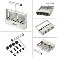 KZR - Machine manuelle en acier pour la fabrication de blocs de terre et le compactage du sol, idéale pour le jardinage (provenance Zhejiang)