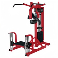 Machine de rotation des hanches multi-directionnelle en acier robuste et réglable, à charge par broches, pour flexions des hanches et étirements, équipement de gym commercial
