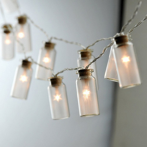 4M chai thủy tinh giáng sinh trang trí hình ngôi sao chuỗi ánh sáng - Product Image 3