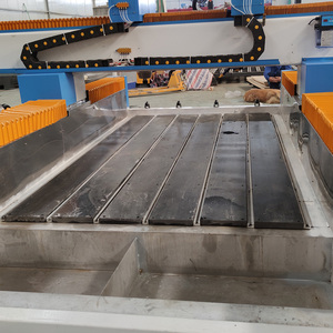 2030 4 axes robuste marbre granit pierres artificielles sculpture sur pierre coupe gravure <span class=keywords><strong>cnc</strong></span> routeur <span class=keywords><strong>machine</strong></span> avec rotatif à côté - Product Image 4