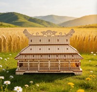 Rompecabezas 3D de Madera Personalizado, Modelo de Arquitectura de Torre Antigua, Regalo para Coleccionistas de Historia