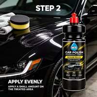 Cire de polissage personnalisée 1 litre 3-en-1 pour l'entretien automobile – Composé de polissage et de lustrage pour voitures