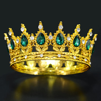Décoration de gâteau en forme de couronne de reine de grande taille, en plastique, pour la décoration de fête de mariage, couronne de gâteau argentée