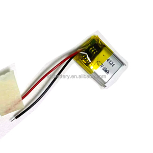 แบตเตอรี่ Li-Pol 60mAh 3.7V 401214 401215 60mAh แบตเตอรี่ลิเธียมโพลิเมอร์3.7V 60mAh 3.7V 041214แบตเตอรี่ Lipo 40mAh - Product Image 1