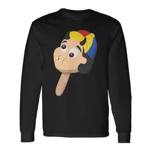 Camiseta de manga larga con diseño retro de Latinx Ice Cream Chusma Boy Popsicle - Product Image 1
