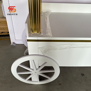 LEDA Chariot de présentation moderne en métal détachable pour desserts et bonbons, idéal pour mariages et événements – Nouvelle Arrivée - Product Image 3