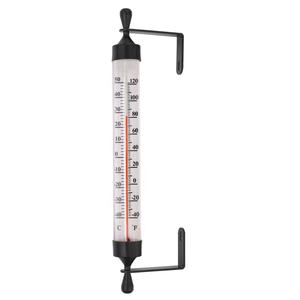 16 "parede grande vidro tubo decorativo exterior jardim vidro termômetro montado - Product Image 3