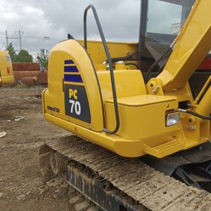 Precio barato Komatsu PC70 7ton Excavadora usada para la venta de alta calidad con motor de núcleo y componentes de bomba - Product Image 4