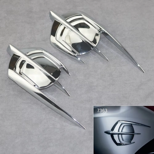 Couvercle décoratif de panneau d'emballage de moto pour HONDA Goldwing <span class=keywords><strong>GL1800</strong></span> <span class=keywords><strong>2012</strong></span> 2013 2014 2015 2016 2017 Plastique ABS Chrome - Product Image 2