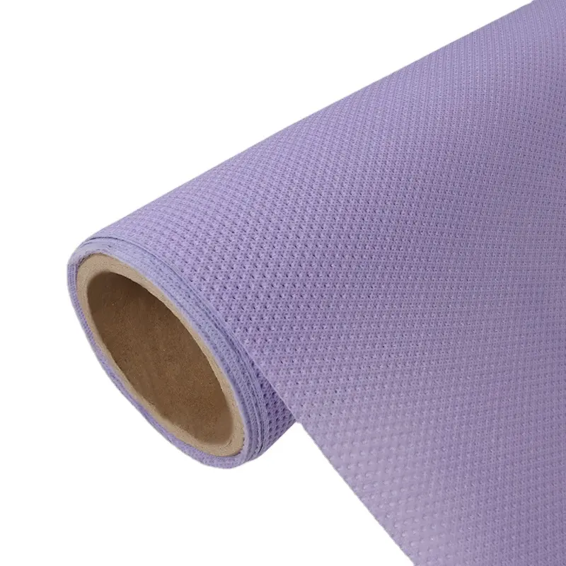 Spun-bonded pp tessuto non tessuto perforato anti-skid mobili tessuto non tessuto pp pe divano materasso copertura