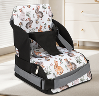 Coussin de siège réglable en spandex pour chaise de salle à manger, rehausseur portable antidérapant pour enfants de 1 à 2 ans