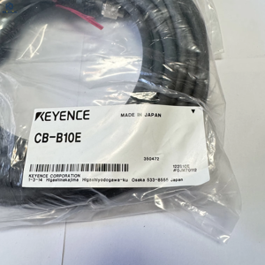 เครื่องมือวัดด้วยเลเซอร์แบบเส้น 2 มิติ/3 มิติ KEYENCE CB-B10E รุ่น LJ-X8000 สายต่อขยายคอนโทรลเลอร์หัวเซ็นเซอร์ 10 ม. CB B10E - Product Image 1