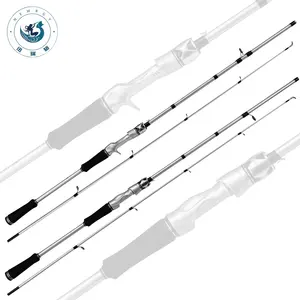 NEWRGY 2023 Nova Prata ML 180 210 Fibra De Vidro De Água Doce Bass Spinning Casting Rod
