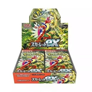 Un jeu de cartes à collectionner Poke Trading Card Game Zhu&<span class=keywords><strong>zi</strong></span> Sv1s 1v1v en gros, boîte de boosters de collection de cartes chinoises, cadeau, jouet de jeu, 2025 - Product Image 1