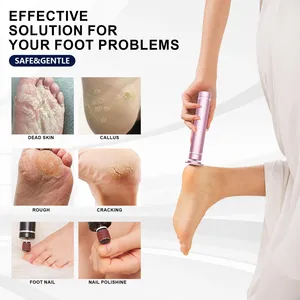 3. Ponceuse à pieds portable avec batterie 1200 mAh pour salon et usage domestique - Ponceuse à pieds électrique et ponceuse à pieds rechargeable - prix - Product Image 4