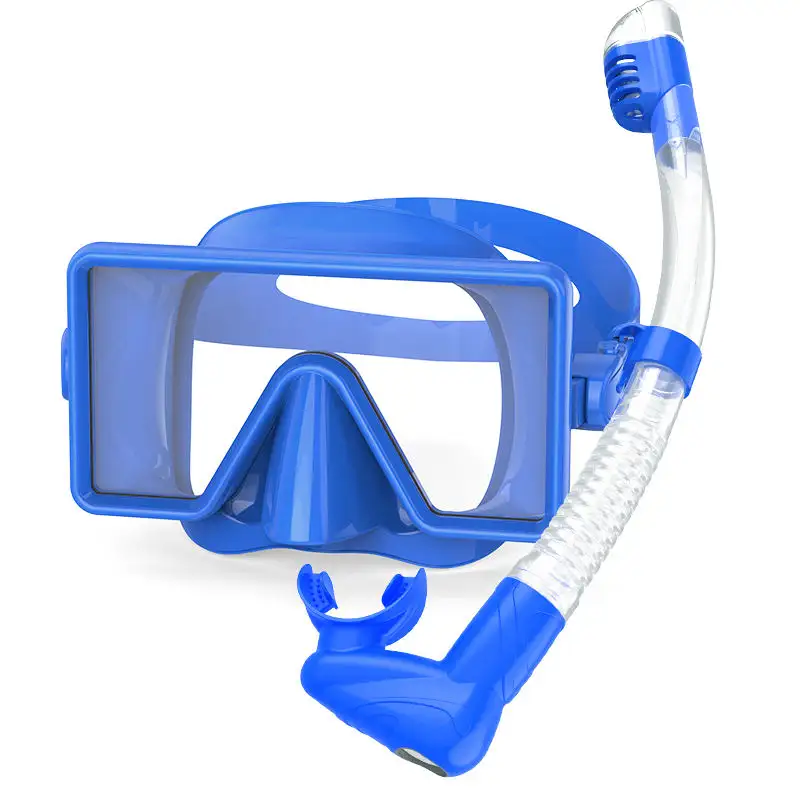 Professional News Design 180 Visão Snorkel Mask Set Scuba Diving máscara Dry snorkel set para adultos