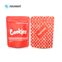 Refermable Ziplock Feuille Laminée Sortie Comestibles 3.5 Pochette D'emballage Anti-Odeur Bonbons Gummies 3.5g Mylar Sacs Personnalisé Imprimé