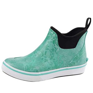 Bottes <span class=keywords><strong>de</strong></span> pêche camouflage en caoutchouc néoprène pour hommes, bottes <span class=keywords><strong>de</strong></span> <span class=keywords><strong>pluie</strong></span> <span class=keywords><strong>de</strong></span> boue <span class=keywords><strong>de</strong></span> cheville à la mode pour la Marine - Product Image 4