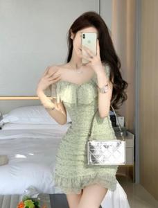 Vestido de gasa con Mull latido del corazón, para verano, ventilado, cuello de barco, nuevo estilo, puede ayudar a la inspección de calidad, 2022 - Product Image 3