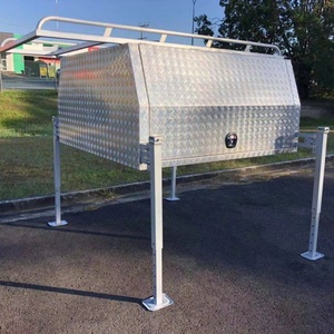 Heavy-Duty Aluminum Alloy UTE Canopy with High Hood & <b>Secure</b> Lockable Storage Waterproof Toolbox - Product Image 1