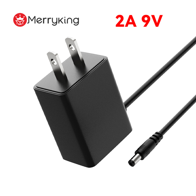 US Plug Class 2 UL Rated 2A 9V Power Adapter for POS Machine
