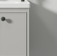 Nouvelle arrivée avec armoire en PVC avec évier Vanité avec miroir Lavabo pour hôtel Salle de bain Vanité de salle de bain moderne