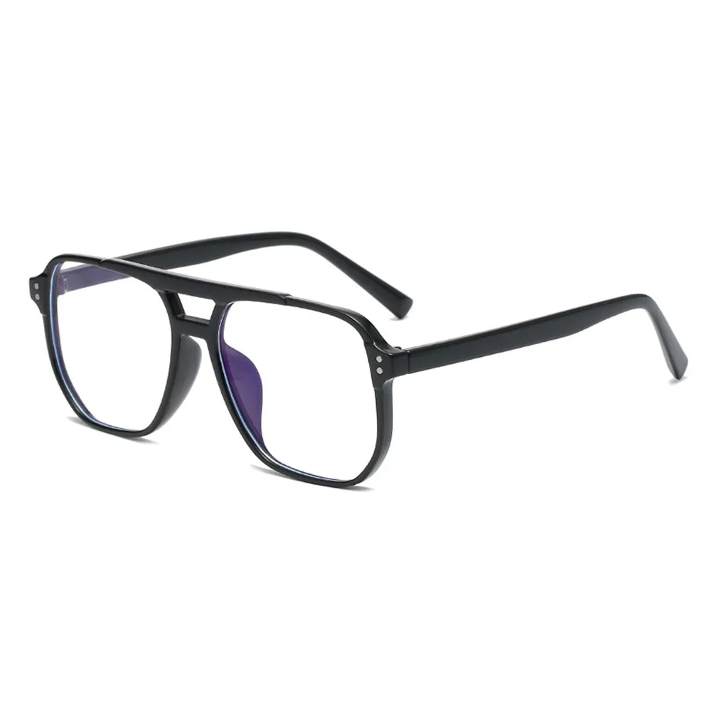 ใหม่ออกแบบแว่นตาป้องกันแสงสีฟ้าสแควร์ผู้ชายและผู้หญิงแว่นตากรอบแว่นสายตาขายส่งแว่นตา