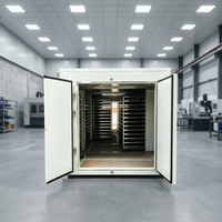 Hallo Rivier 15-100M ³ Industriële Voedseldroogmachine Warmtepomp Fruitdroger Met Hoge Capaciteit Bloementhee Motor Plc