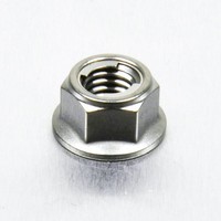 Écrou autobloquant tout métal en acier au carbone galvanisé, écrou hexagonal autobloquant