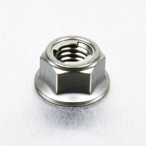 Écrou autobloquant tout métal en acier au carbone galvanisé, écrou hexagonal autobloquant - Product Image 5