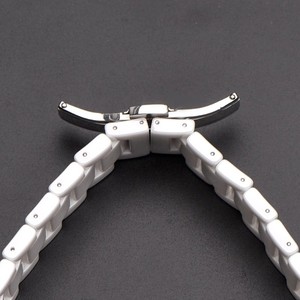 Bracelet en céramique à trois brins pour montre connectée <span class=keywords><strong>Huawei</strong></span> <span class=keywords><strong>GT3</strong></span>/GT2 - Accessoires de remplacement 46/<span class=keywords><strong>43mm</strong></span> - Product Image 3