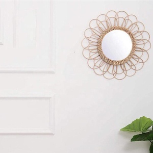 <span class=keywords><strong>Specchio</strong></span> da <span class=keywords><strong>Parete</strong></span> Decorativo Rotondo in Legno Stile Industriale Ins Hot Sunset, <span class=keywords><strong>Specchio</strong></span> in Rattan Personalizzato <span class=keywords><strong>per</strong></span> <span class=keywords><strong>Ingresso</strong></span> e Spogliatoio - Product Image 3