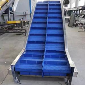 Besparende Ruimtetrillingen Feeder <span class=keywords><strong>L</strong></span>-Vormige Emmerlift Transportband Voor Verticale Verpakkingsmachine Lijnsystemen - Product Image 3