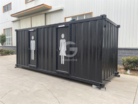 Toilettes publiques Conteneur Toilette Automatique Autonettoyant Portable Conteneur Showroom Salle de bain Conteneur Toilettes