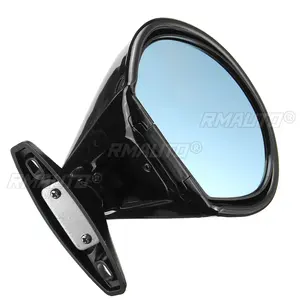 Nuevo Par de Espejos Retrovisores Universales Negros para Automóvil, Espejo Retrovisor Lateral para Puerta, Espejo Retrovisor para Benz, BMW, Ford - Product Image 3