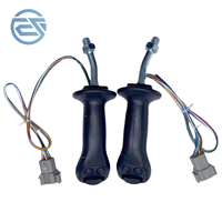 Pièces d'excavatrice, poignée de commande de cabine, joystick 290-7848 558-2600 pour E538 E548 E558 E568, poignée de joystick, colle
