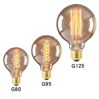Style américain E27 E26 décorative vintage edison ampoule à incandescence