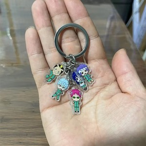 Porte-clés en acrylique décoratif <span class=keywords><strong>Anime</strong></span> La vie désastreuse de Saiki K. Saiki <span class=keywords><strong>Kusuo</strong></span>, pendentif pour sacs à dos d'étudiant, cadeaux - Product Image 4
