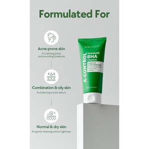 โฟมล้างหน้า A-Control Heartleaf BHA 120 มล. ทำความสะอาดรูขุมขนอย่างล้ำลึก ช่วยปลอบประโลมผิว ลดสิว และทำความสะอาดรูขุมขน - Product Image 2