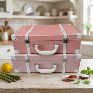 Factory-Made Large Square Cardboard Suitcase for Clothes and <strong>Books</strong> <strong>Storage</strong> Accept Custom Logo Hot Selling - Product Image 1
