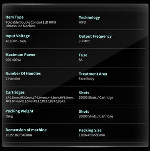3 handles vertical <strong>Hifu</strong> Wrinkle Removal Facial Y Corporal <strong>Hifu</strong> <strong>High</strong> <strong>Intensity</strong> <strong>Focused</strong> <strong>Ultrasound</strong> Skin Tightening - Product Image 6