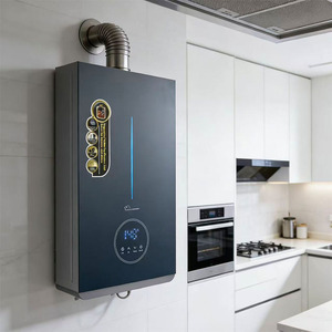 Chauffe-eau instantané électrique et gaz 24 kW à <span class=keywords><strong>prix</strong></span> de gros, avec affichage LED, en cuivre, à température constante, pour usage domestique - Product Image 4