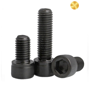 Bán buôn DIN 912 đen hình lục giác ổ cắm Bolt <span class=keywords><strong>cap</strong></span> xi lanh đầu vít Metric cup Hex allen vít chính - Product Image 1