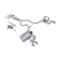 Système d'échappement sport avec silencieux et valves électroniques, compatible avec Land Rover Range Rover 5.0L V8 L405 SUS304 (2013-2019)