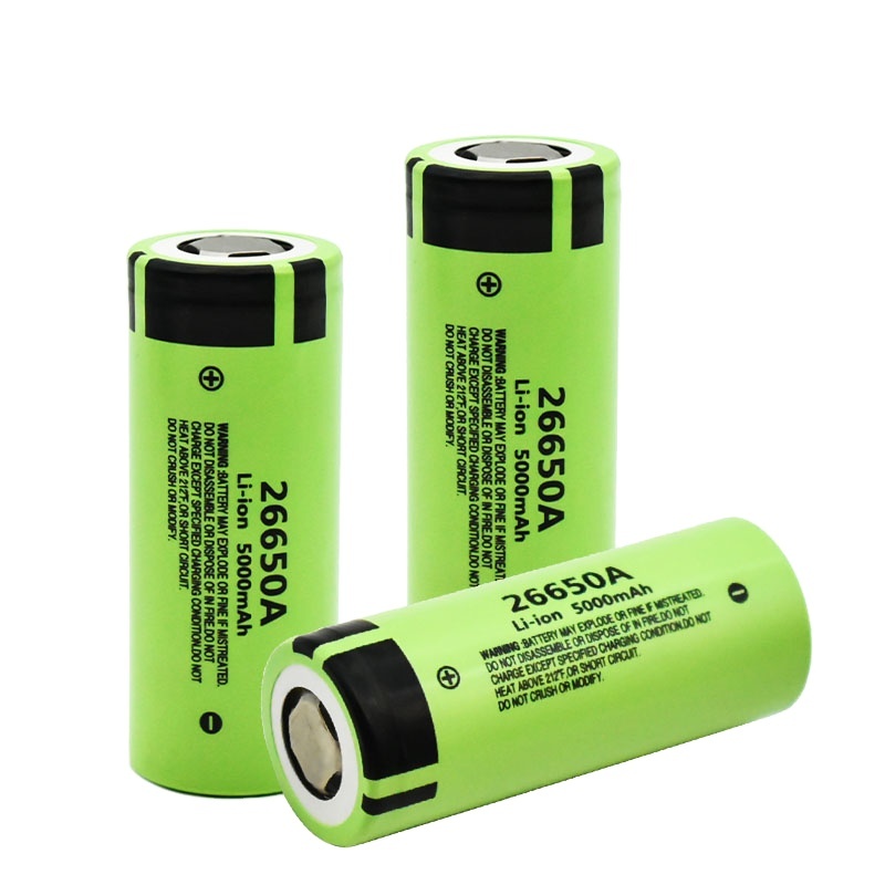 HXN 26650 Battery - 5000mah 3.7V Lithium Ion Rechargeable