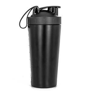 Venta caliente China compra a granel botella coctelera de proteína de suero personalizada con ventana de tritan transparente, coctelera de proteína 700ml - Product Image 5