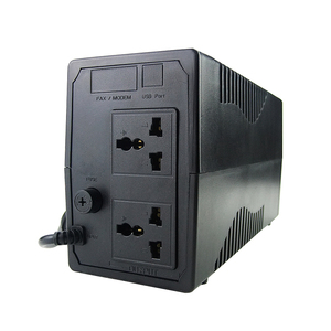 Large gamme de tension d'entrée 1500VA 900W alimentations sans coupure 2 * 9AH système <span class=keywords><strong>UPS</strong></span> de batterie pour routeur Wifi PC CCTV industriel - Product Image 3