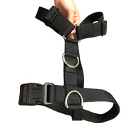 Harnais pour chien anti-traction en nylon rembourré en néoprène souple de haute qualité réglable pour l'entraînement tactique