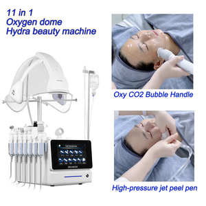 <strong>Portable</strong> 7 Color Music <strong>Oxygen</strong> Dome High Pressure <strong>Jet</strong> Peel Oxygenation Co2 Bubble Hydra Beauty Facial <strong>Machine</strong> - Product Image 2